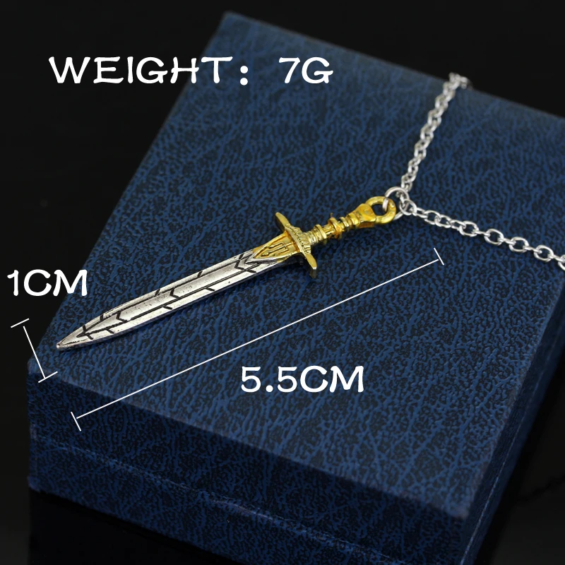 

High Quality Necklace Percy Jackson Sea Of Monsters Sword Pendant Necklace For Men And Women Jewelry Wholesale