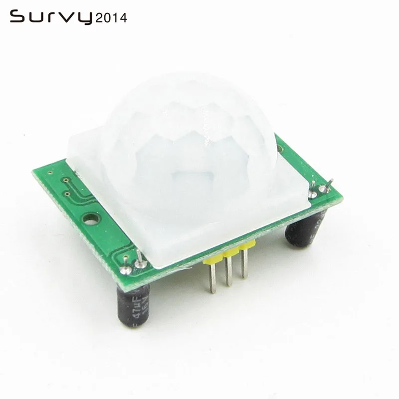 1 шт. HC SR501 инфракрасный датчик движения PIR модуль детектора для arduino raspberry pi