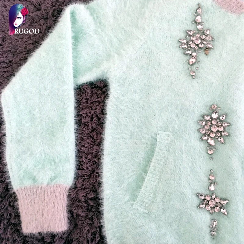 2019 женская верхняя одежда для девочек новые осенние ручной работы ногтей дрель