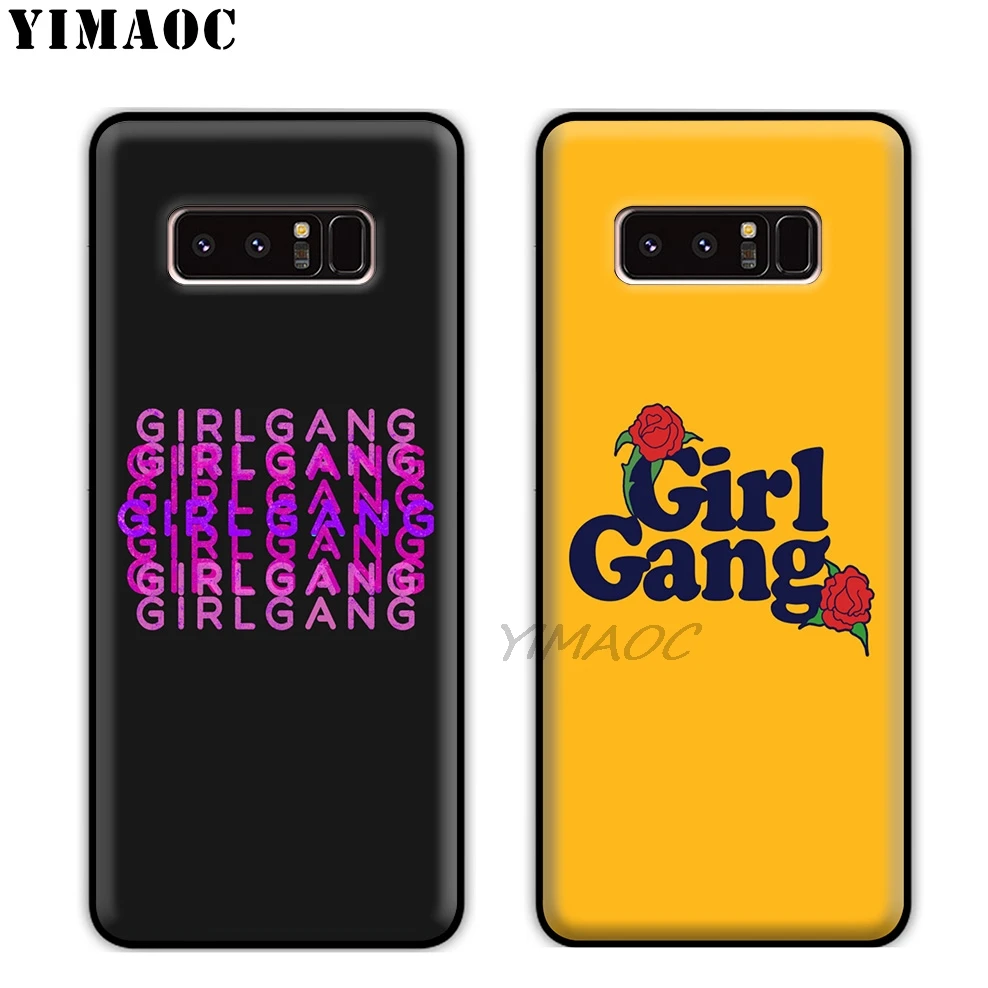 YIMAOC девушка банды децил сладкий мягкий силиконовый чехол для samsung Galaxy A9 A8 A6 Plus 2018 A5