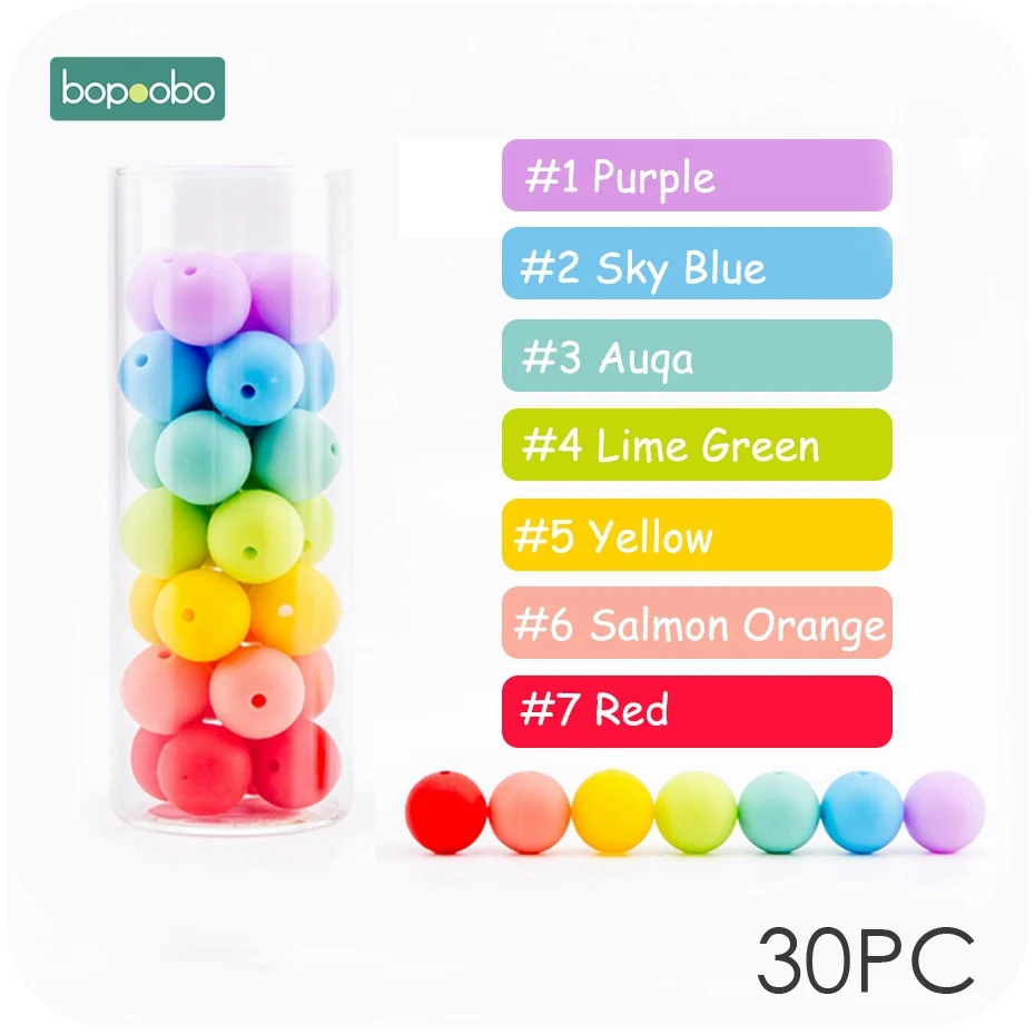 Rainbow Bopoobo 15 мм Силиконовые Бусины еда без бисфенола-а класса Силиконовые DIY ремесла силиконовые 14 мм Восьмиугольные Прорезыватели Детские трофеи - Цвет: Rainbow