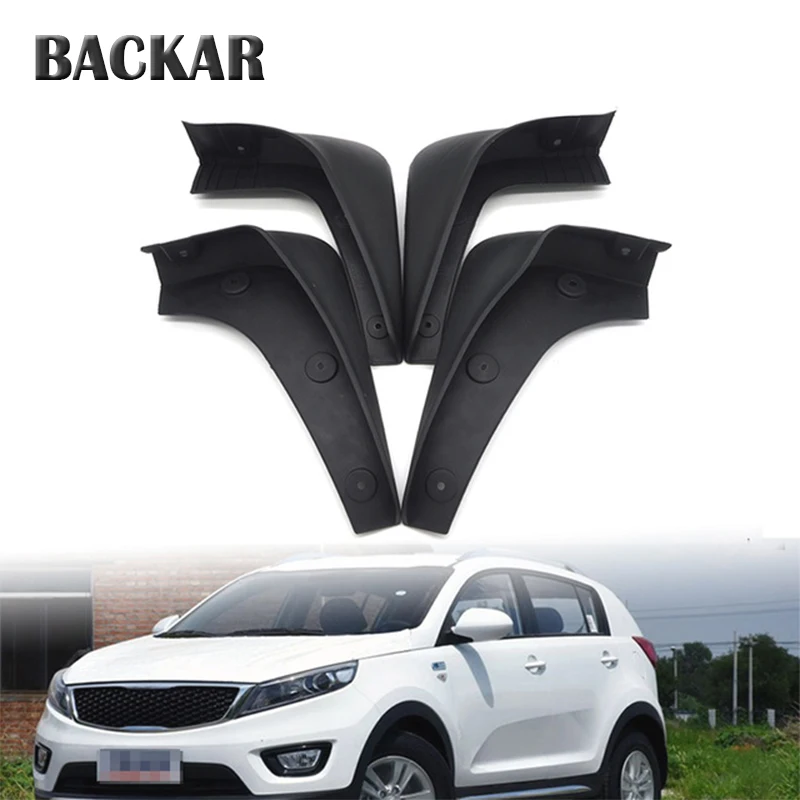 Backar 1 комплект автомобильные передние и задние брызговики для KIA Sportage (SL) 2011 2012 2013