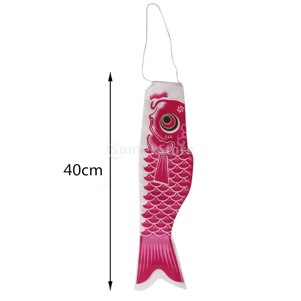 4 шт. 40 см японский Windsock флаг с изображением карпа Koi Nobori Sailfish Wind Streamer|Флаги баннеры
