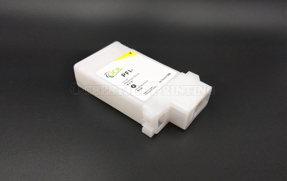 PFI-107 130 мл PFI107 пустые перезаправляемые картриджа без чип для Canon IPF-670 IPF-680 IPF-685 IPF-770 IPF-780 IPF-785