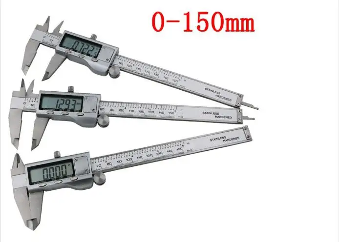 

Digital Caliper 150mm 1 pc Digital Vernier Calipers Measure Metal Digital Electronic Caliper Ruler Measuring Tools.