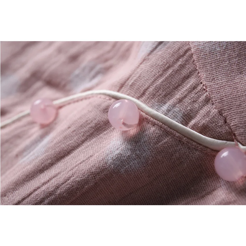 Осеннее винтажное женское длинное платье китайский стиль улучшенное с коротким