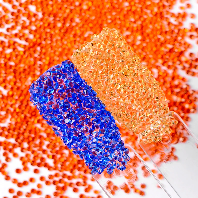 1440 шт. стеклянные стразы для ногтей разных размеров разные размеры|Стразы и