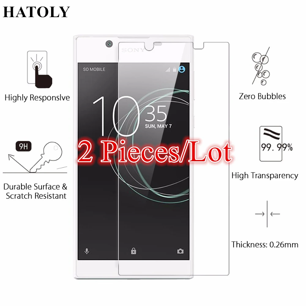 Закаленное стекло для Sony Xperia L1 Защитная пленка экрана G3312 G3311 G3313 HD|tempered glass|glass