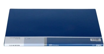 Deli 5001 5002 буклет А4 10 20 30 40 60 80 100 карманная книга для данных экономичный тип папка