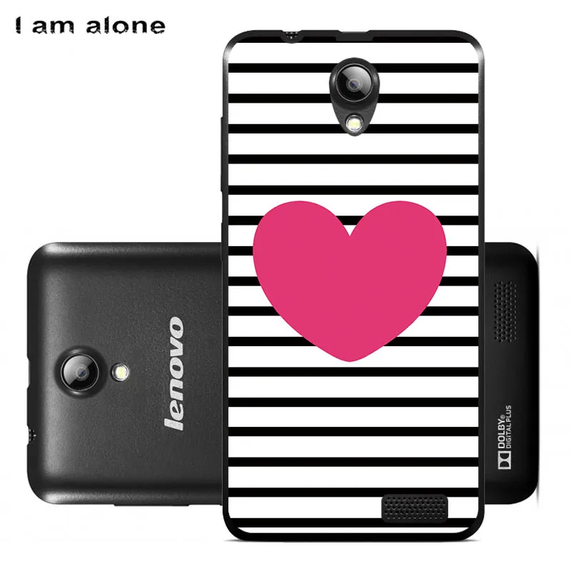 Чехлы для телефонов I am alone для lenovo RocStar A319 4,0 дюймов, мягкий ТПУ мобильный Модный Цветной чехол для lenovo A 319, сумки