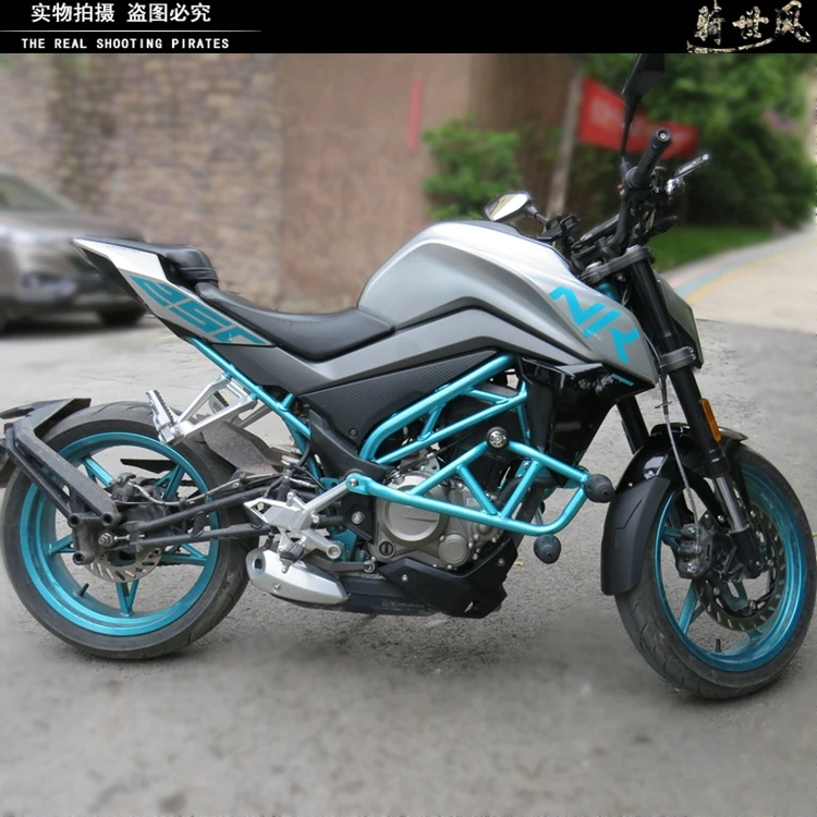 Передние бамперы для CFMOTO 250cc 250NK, синие, черные, защита двигателя, защита рамы, слайдеры, аксессуары для мотоциклов CFMOTO CF 250 NK