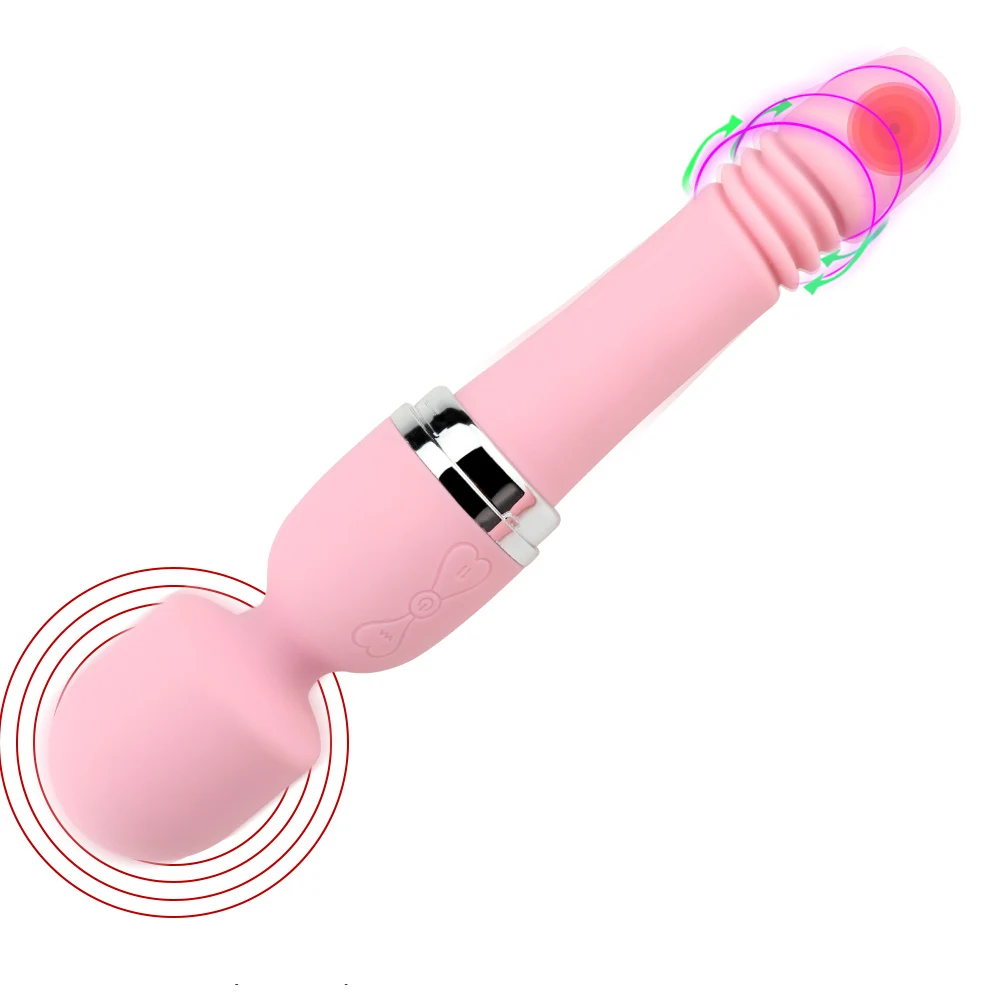 Cocolili супер большой G Spot Вибратор Массаж Мощный двойной головкой Вибрация