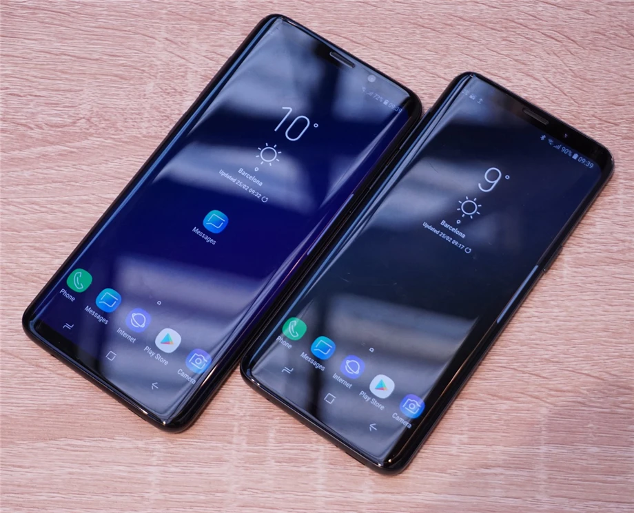 Samsung Galaxy S9+ S9 Plus G965F 4G LTE Android мобильный телефон Восьмиядерный 6," двойной 12 МП и 8 Мп ram 6 ГБ rom 64G Exynos NFC