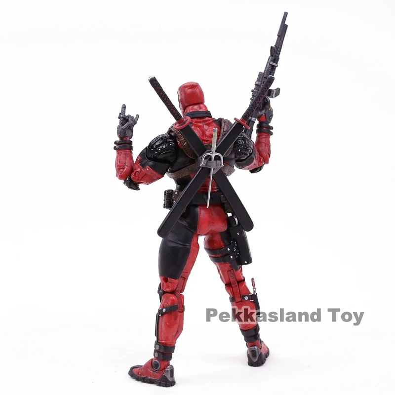 NECA Дэдпул конечный коллекционер 1/10 масштаб Epic Marvel ПВХ фигурка Коллекционная модель игрушки