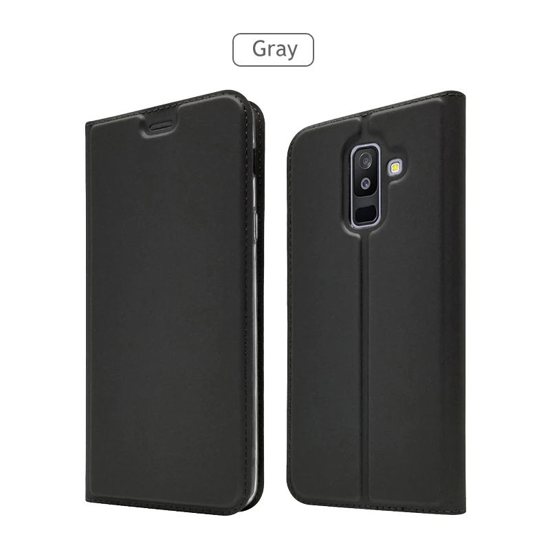 Чехол для samsung A5 A6 A7 A8 A9 Чехол-книжка для Galaxy A6 A8 Plus Чехол-книжка кожаный чехол A6s A9s чехол для телефона s