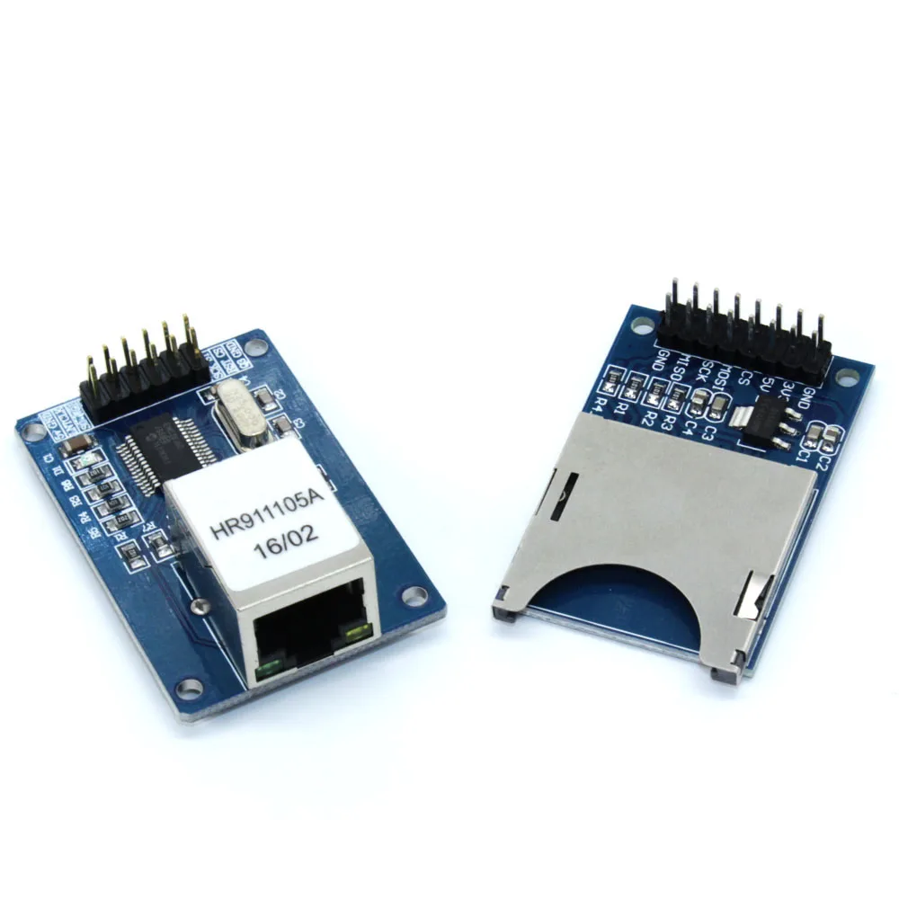 Сетевой модуль ENC28J60 Ethernet LAN схема для Arduino 51 AVR LPC + sd карты слот считыватель гнезд ARM