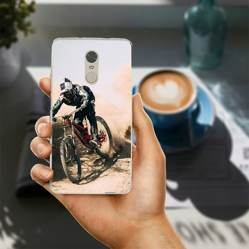 Велосипед в полоску мира Road Race Силиконовые Для Сяо mi красный Note 4X2 3 S 4A 5 6 5S 5X 5A 6X Pro