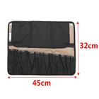 Модная Портативная сумка для шеф-повара, ножей, рулонная сумка, чехол для переноски, сумка для кухонного инструмента, Портативная сумка для хранения, 10 карманов, для дома и сада