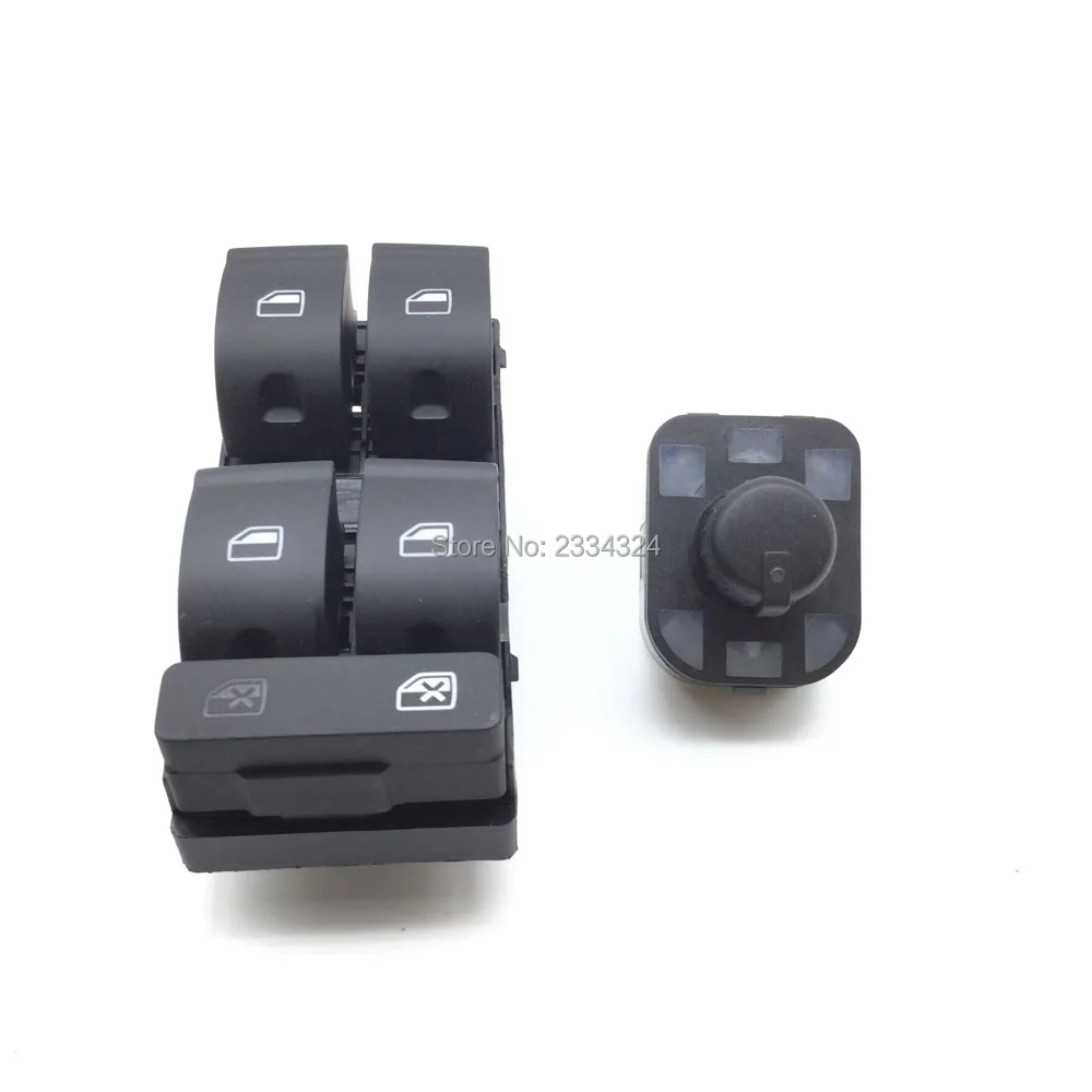 

Power Window Mirror Control Switch Button For AUDI A4 S4 B6 B7 RS4 SEAT Exeo 8E0 959 851 8E0 959 565A