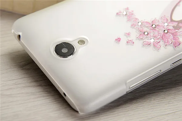 Кристалл Rhinestone Bling для Xiaomi Redmi Note 2 Чехол футляр Защитная крышка 3D алмаз телефон