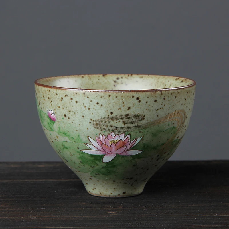 Ретро минималистский японский стиль грубый керамика персонализированные ручной