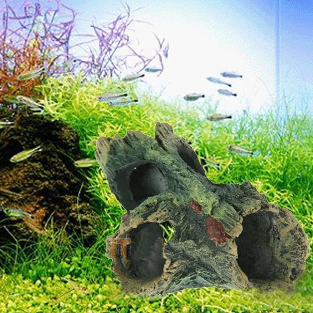 Аквариумное украшение для ствола деревянное аквариума орнамент из смолы