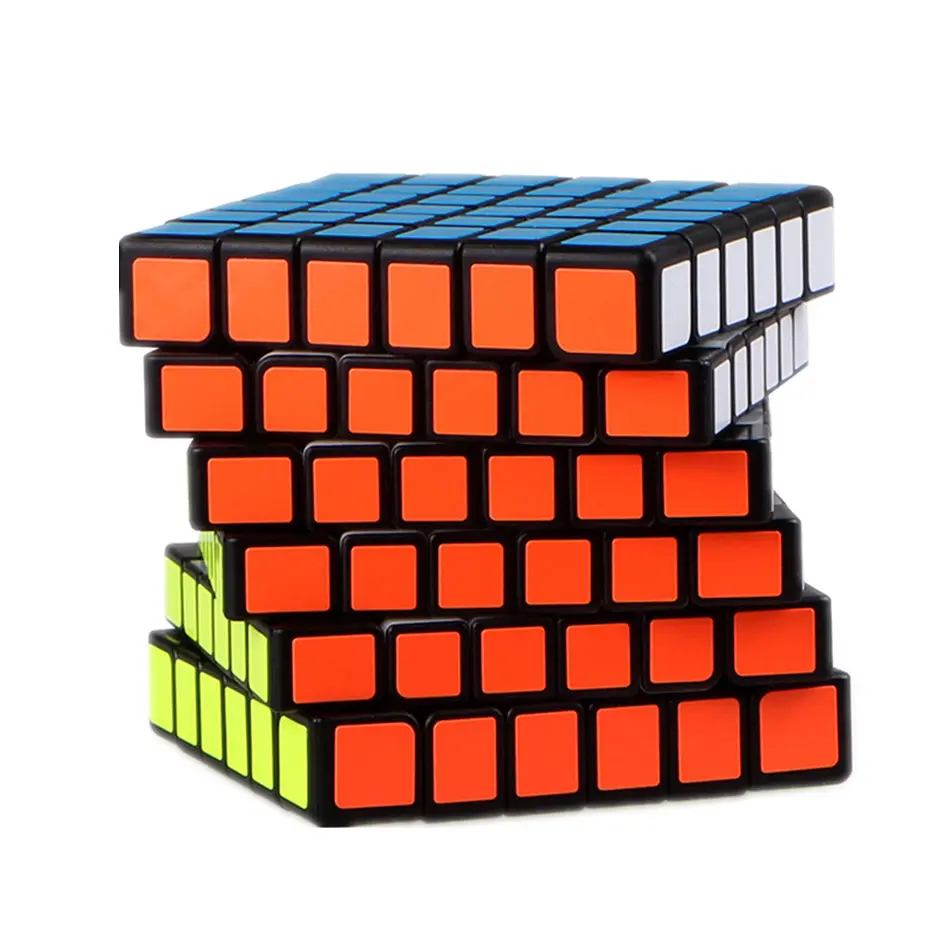 Qiyi кубик рубика Qifan S 6x6 волшебный куб Puzzl игрушка, 6x6x6 Профессиональный скоростной куб обучающий игрушки Чемпион соревновательный куб