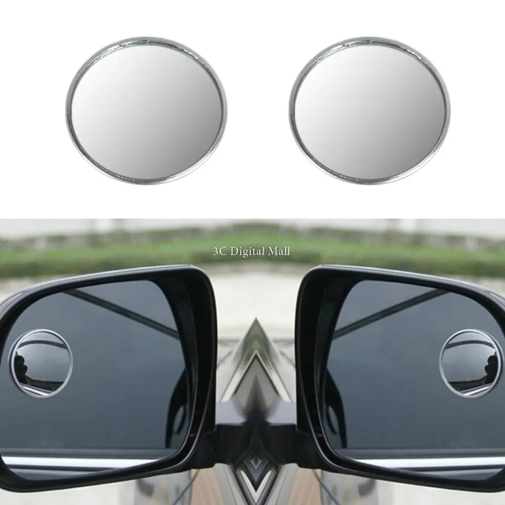 

2pcs Wide Angle Round Convex RearView Blindspot Mirror Car Vehicle Mirror Blind Spot Mirrors 2inch 3inch 4inch