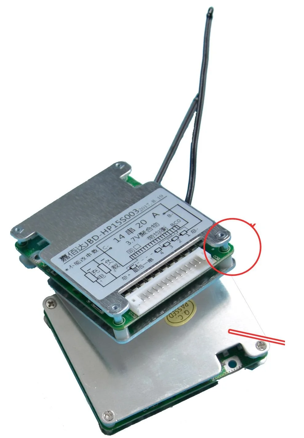 

8S 24V (29.2V) Lifepo4 battery BMS with 25A constant working current for e-bike Lifepo4 battery and others