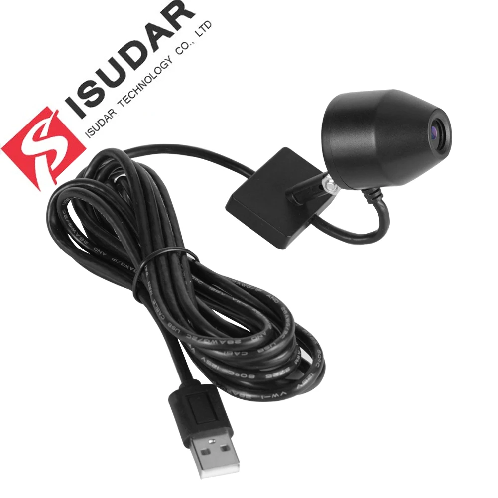 Isudar Автомобильная фронтальная камера видеорегистратор USB DVR 32 ГБ для ROCKCHIP Android 7 1 8