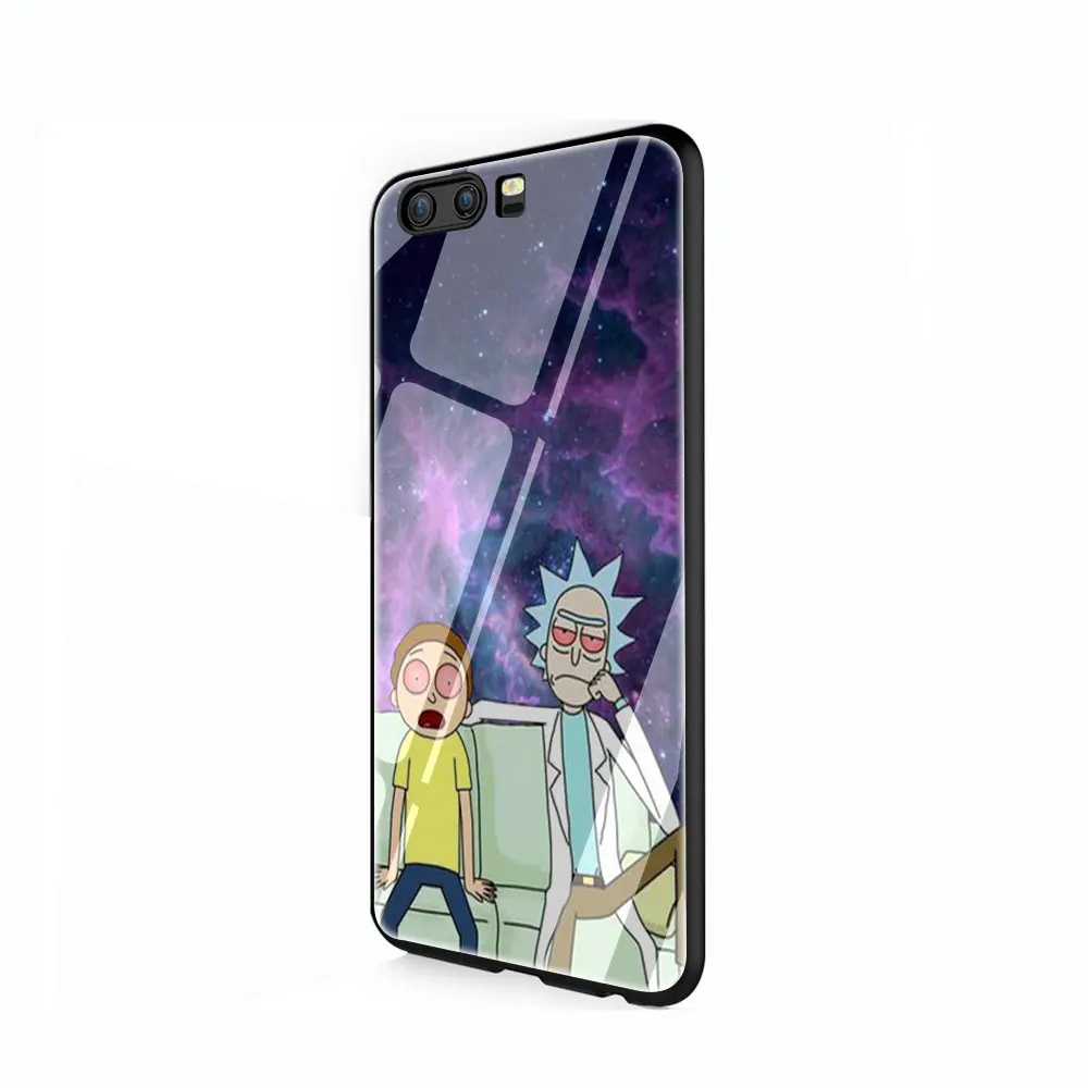 Рик и Морти, закаленное стекло, чехол для huawei P10 P20 P30 mate 20 Honor 9 10 Lite Pro 7A 8X P Smart - Цвет: G2