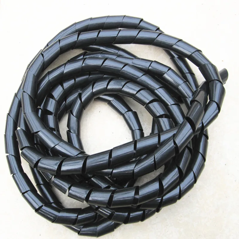 Спиральная обмотка проводов 14 мм * 20 м|spiral wrapping|cable spiralspiral wrapping band |