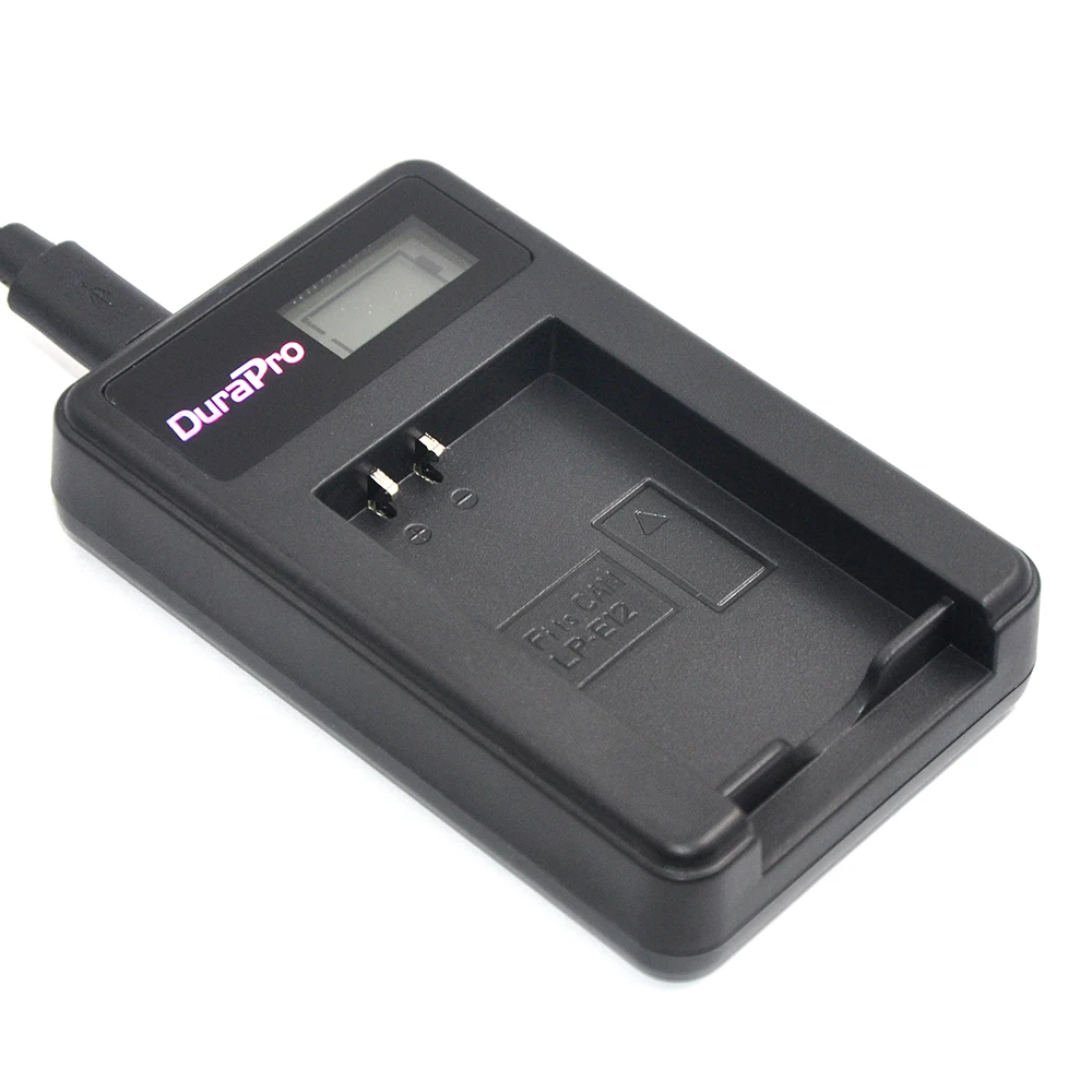 DuraPro 3 шт. 1800 мАч LP-E12 LP E12 LPE12 батарея + ЖК USB зарядное устройство для Canon EOS M M2 100D Rebel SL1