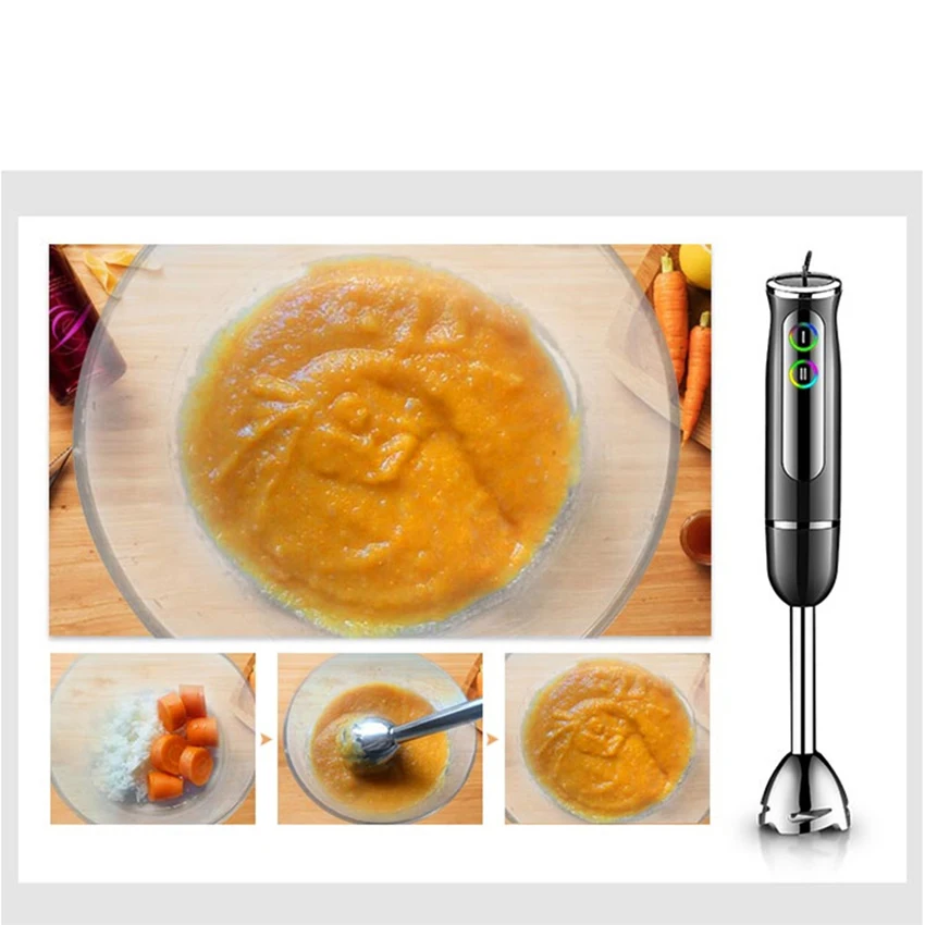 4 в 1 портативный Liquidificador погружной ручной блендер для кухни Кухонный комбайн