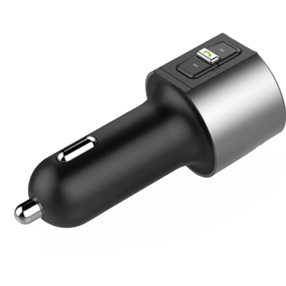 FM трансмиттер с Bluetooth для музыки автомобильное зарядное устройство 2 портовые USB