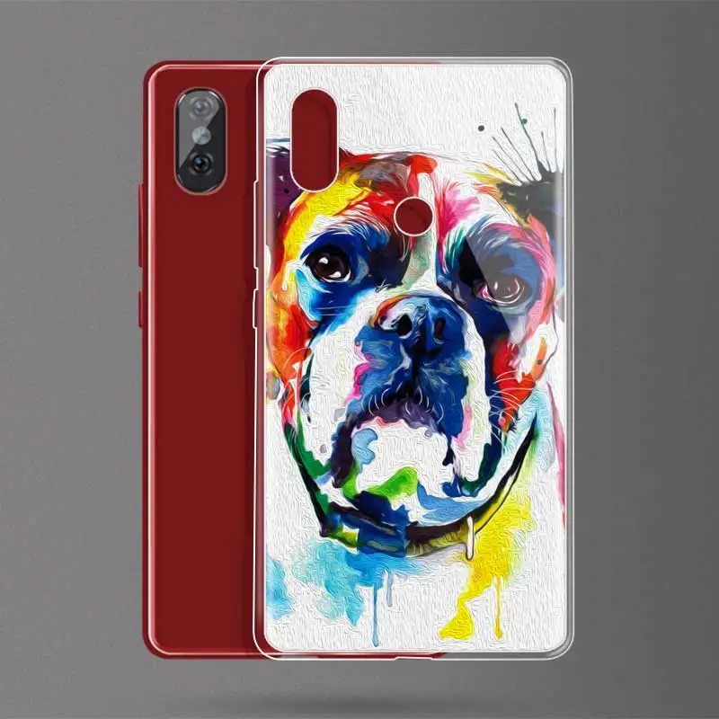 DREAMFOX N015 собака искусство Мягкий силиконовый чехол из ТПУ для Xiaomi mi x 3 A1 A2 5C 5X6 6X8 9 Lite