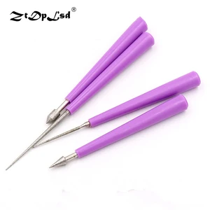 Набор алмазных пилок ZtDpLsd, 4 шт.лот, набор игл для заточки керамических инструментов, шлифовки, резьбы, ремонта