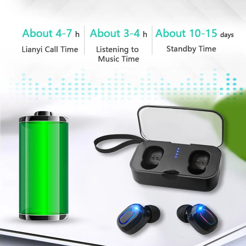 T18s TWS 5 0 беспроводные Bluetooth наушники спортивные Беспроводная гарнитура