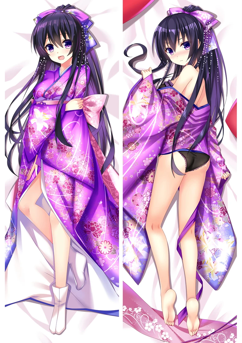 

Japanese Anime DATE A LIVE Waifu Otaku Hugging Body Decorative Pillow Cover case Dakmakura Pillowcases