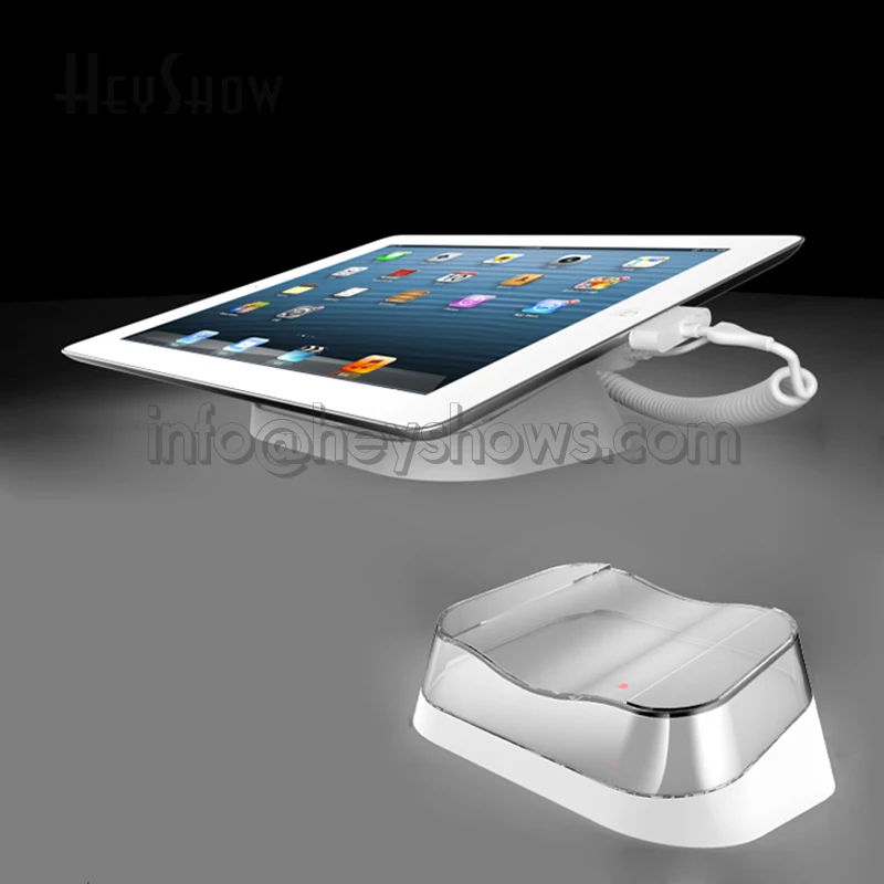 Prezzo Supporto Per Display Di Sicurezza Per Tablet Sistema Di Allarme Acrilico Ipad Supporto Antifurto Kindle Base Di Ricarica Per Tutti I Negozi Al Dettaglio Di Pad Di Marca