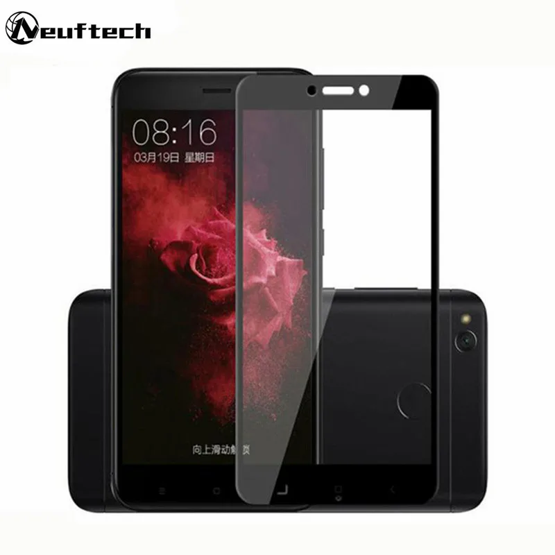 Полное покрытие Экран протектор Закаленное Стекло защитный на для Xiaomi Redmi 4x S2 5A 6 6A
