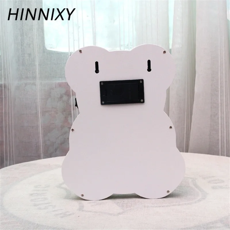 Hinnixy мультяшный медведь Ночная лампа детские ночные светильники детская