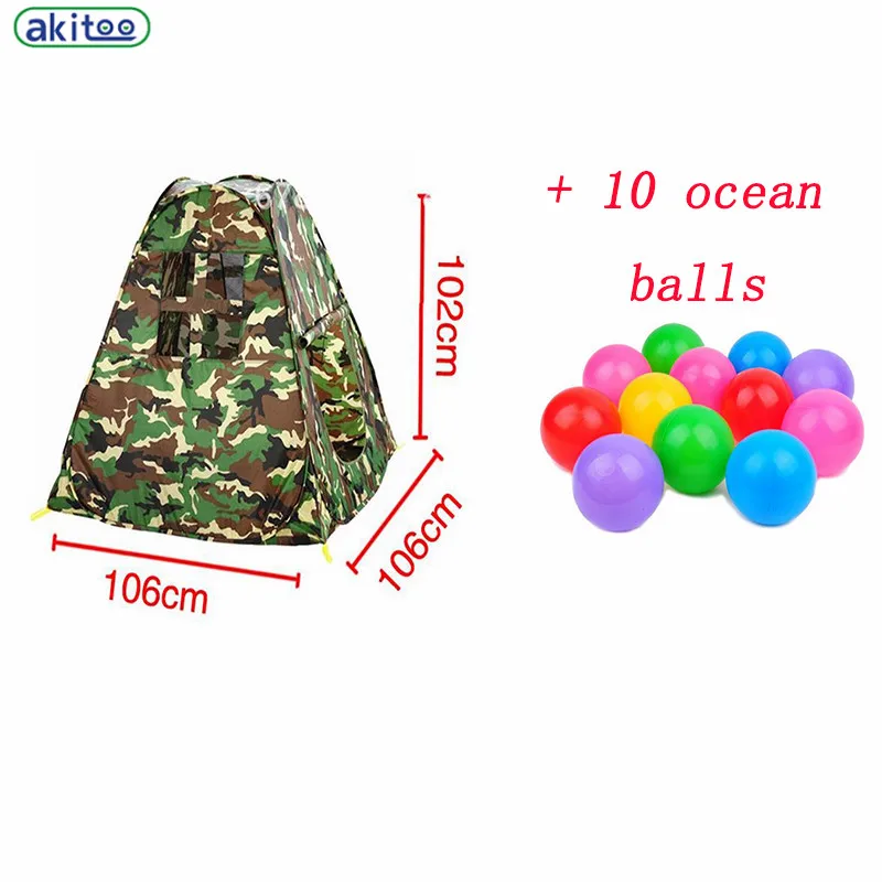 Новая маленькая армейская детская палатка домик для мальчиков Игровая семейный