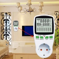 digital wattmeter power analyzer energy intelligent meter 230v power meter socket watt monitor measurement analysis instruments
