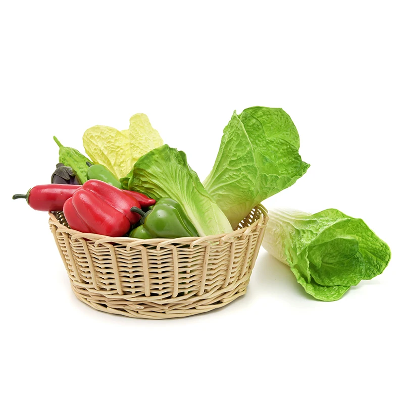 1 Piece Artificial Vegetables Mix Vegetable Store Decorative Props Faux Pretend Play Photography Kids Cognitive Aids|Искусственные