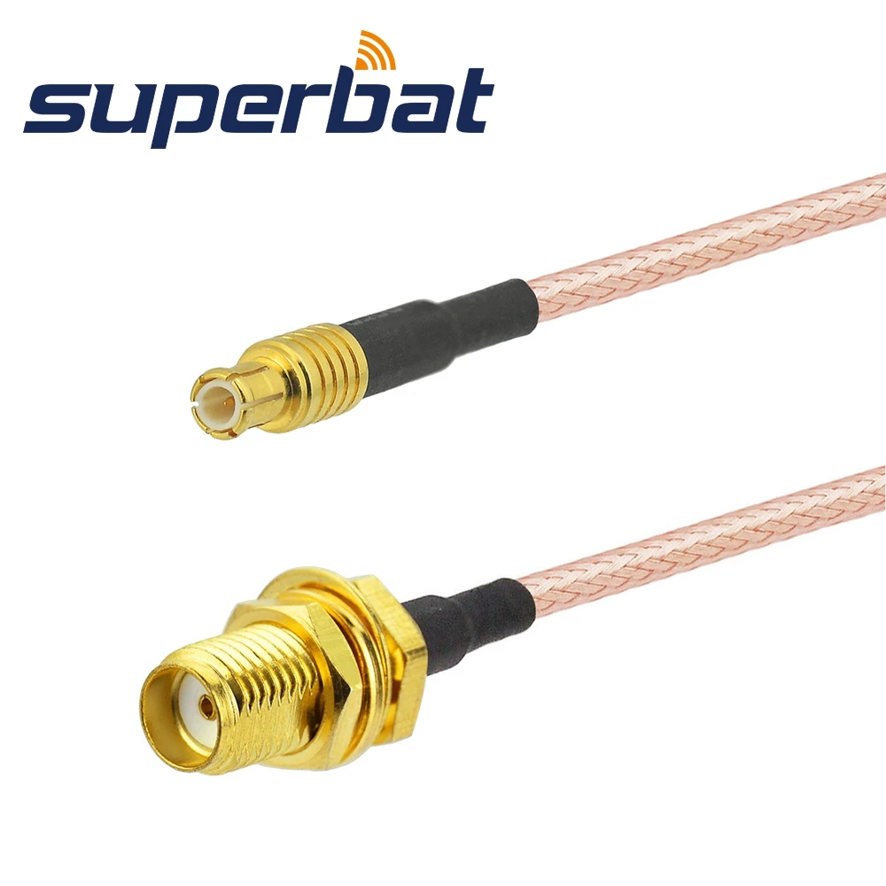 Superbat ОТРЕЗОК кабеля MCX штекер к гнезду SMA разъем Перегородка RG316 15 см для