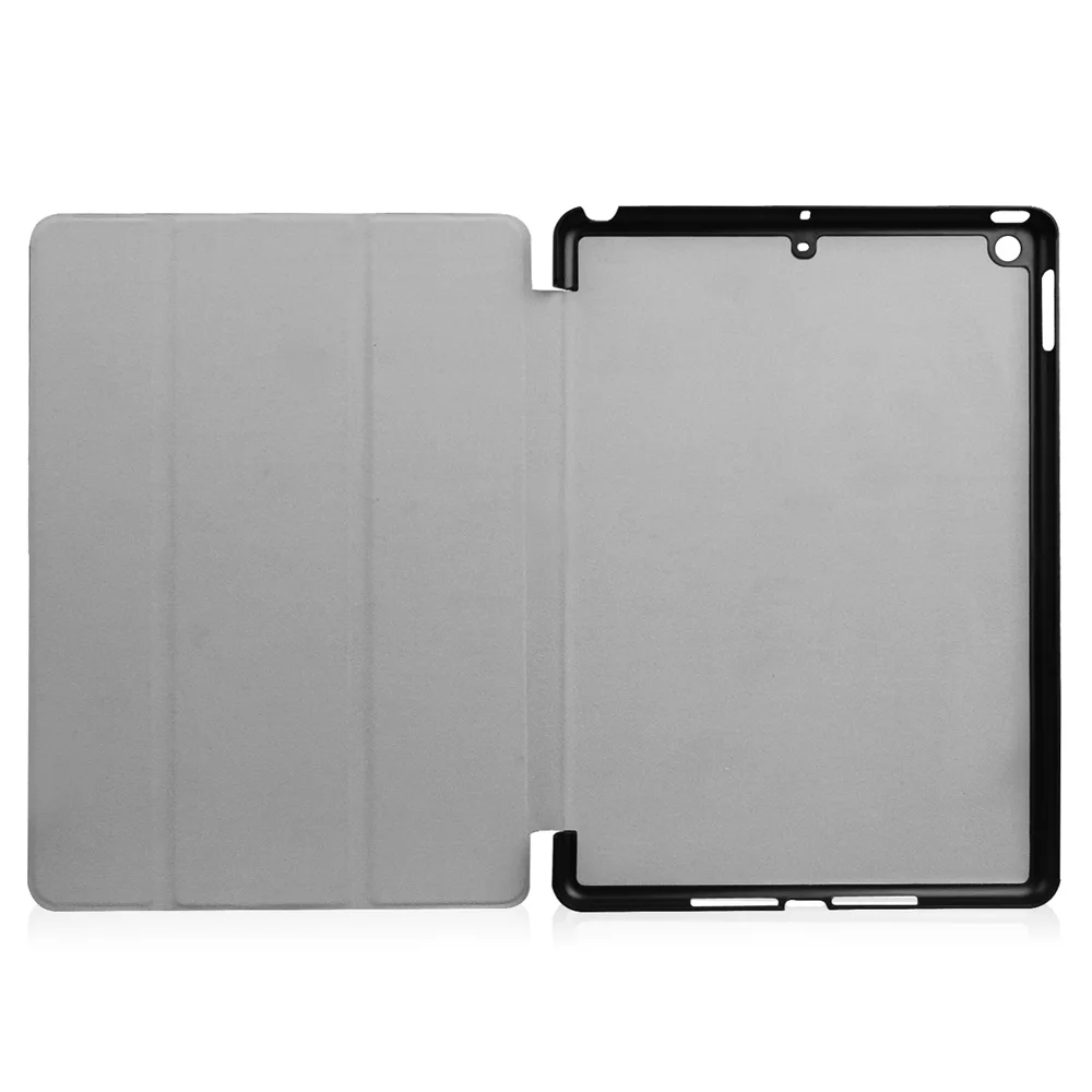 Ultra Thin Slim Triple Fold Magnetic PU Leather Case Stand Smart Cover For New iPad 9.7 2017 Tablet Protective Funda Shell Cases |