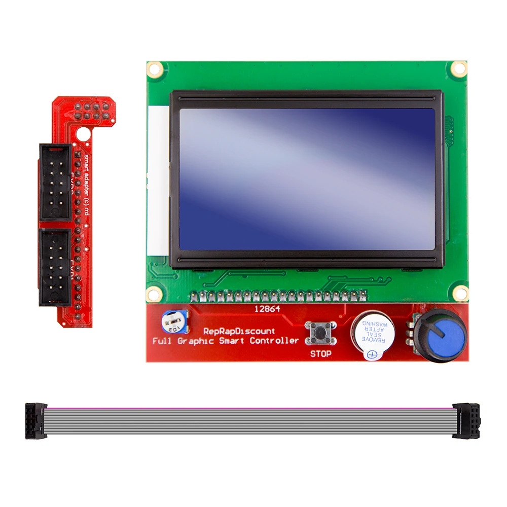 Комплект для 3D принтера Mega 2560 R3 Mega2560 REV3 + контроллер RAMPS 1 4 ЖК дисплей RAMPS1.4