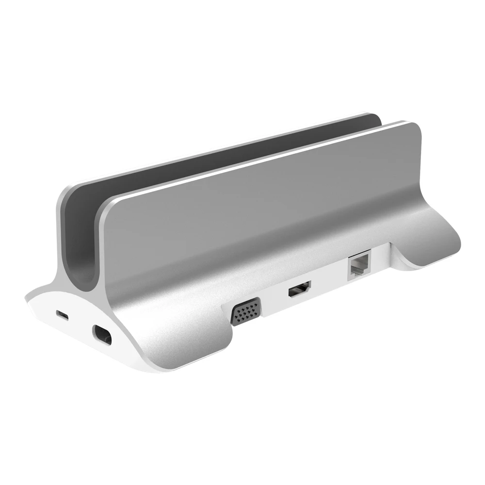 Usb C концентратор с держателем для ноутбука адаптер мульти Тип к HDMI совместимый Vga
