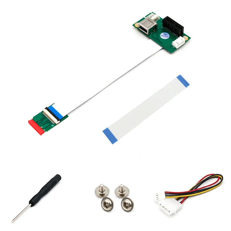M.2 NGFF ключ A/E к PCIE переходник PCI E X1 USB Molex 4 контактный адаптер питания Express